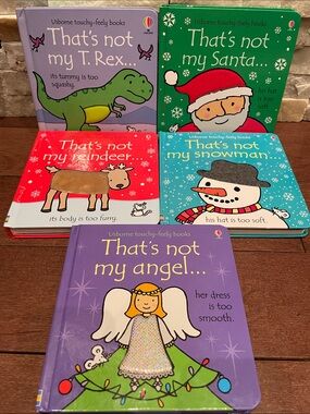 Usborne "That's Not My" Touchy-Feely Holiday Board Book Set - Assorted Colors